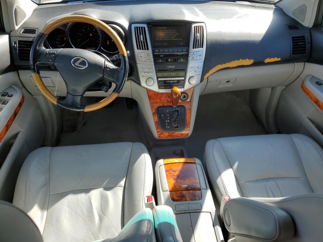 2005 Lexus RX VIN 2T2GA31U95C038656 Copart auction photo, side / front end damage thumbnail 8