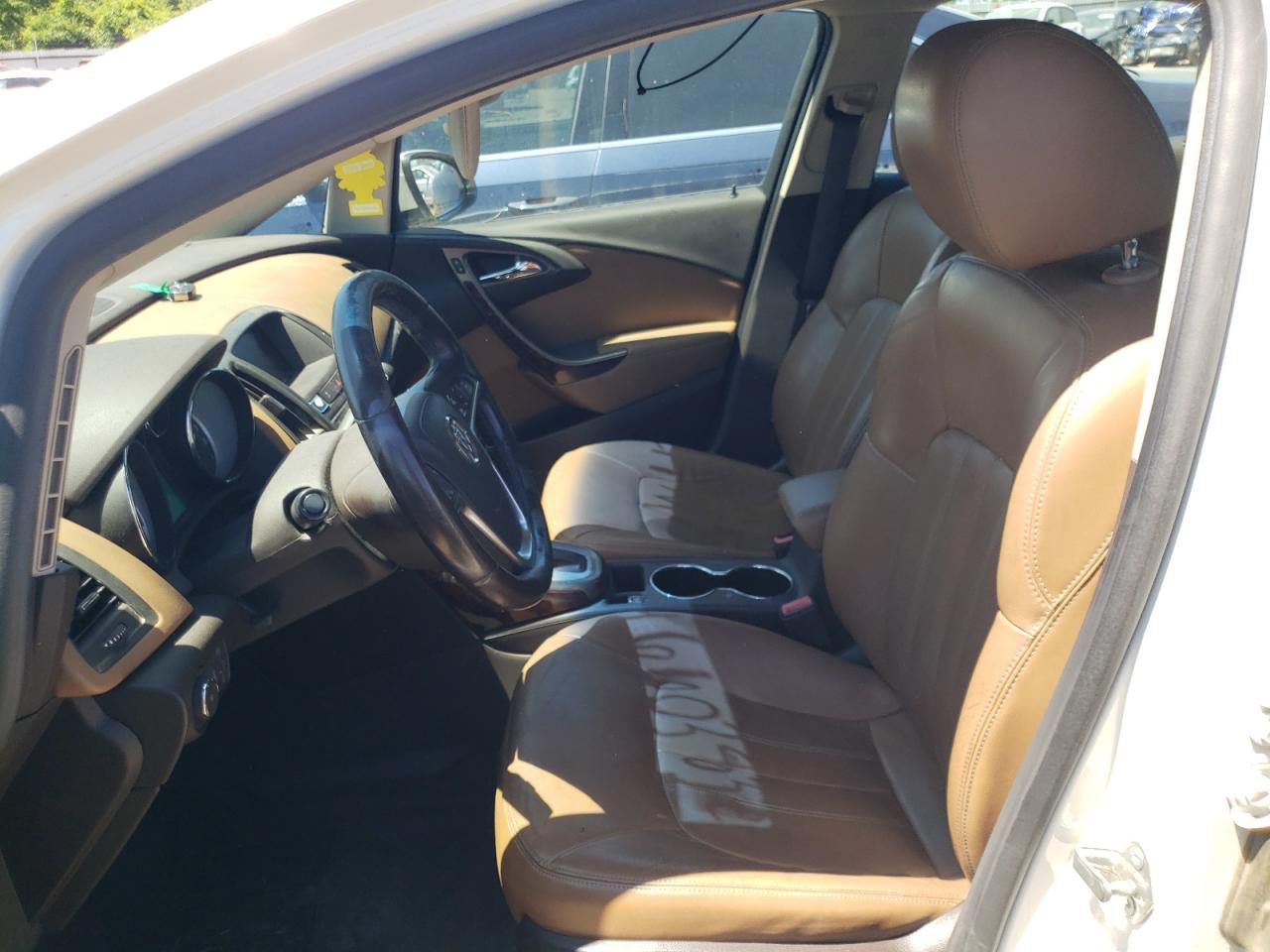 2012 Buick Verano VIN 1G4PS5SKXC4212174 Copart auction photo, front end / side damage thumbnail 5
