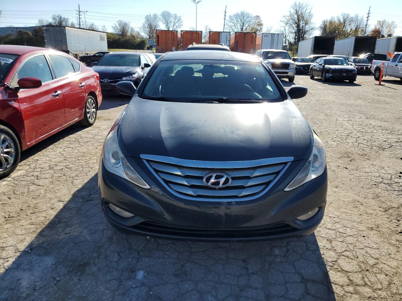 2013 Hyundai Sonata VIN 5NPEB4AC5DH651651 Copart auction photo, vandalism damage thumbnail 5
