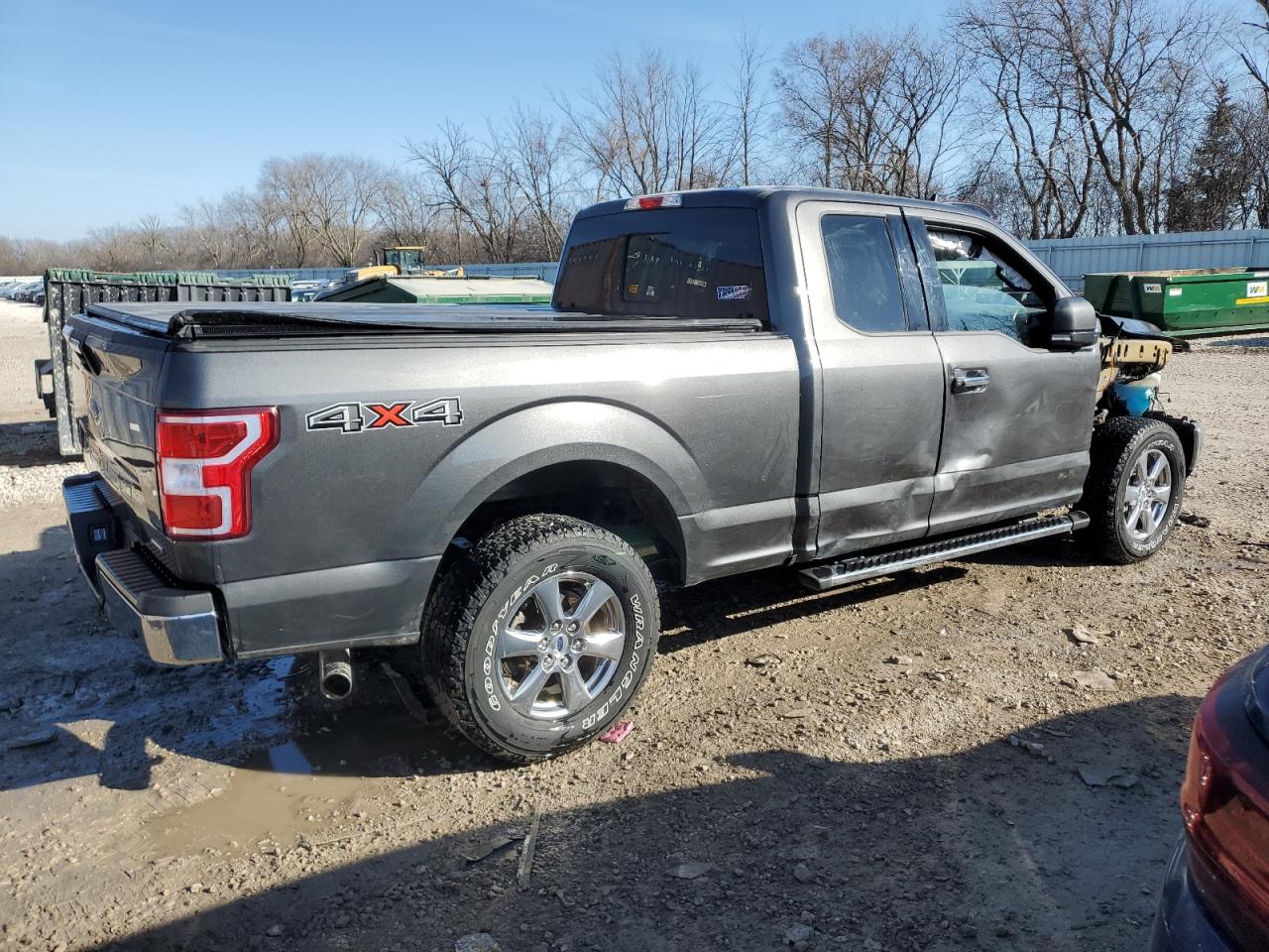 2019 Ford F-150 VIN 1FTEX1EPXKKC28673 Copart auction photo, front end / side damage thumbnail 3