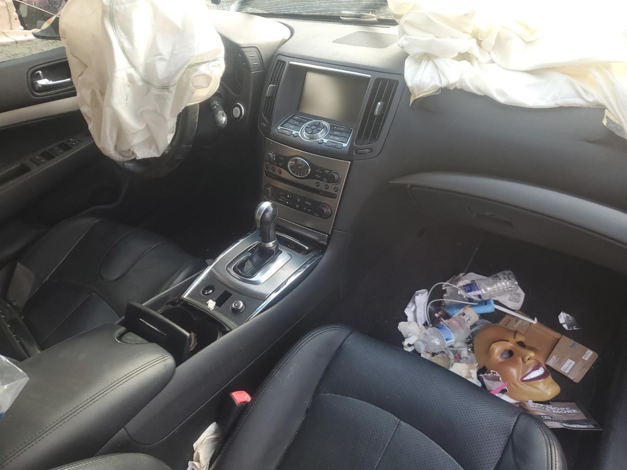 2013 Infiniti G VIN JN1CV6AR4DM756155 Copart auction photo, all over damage thumbnail 8