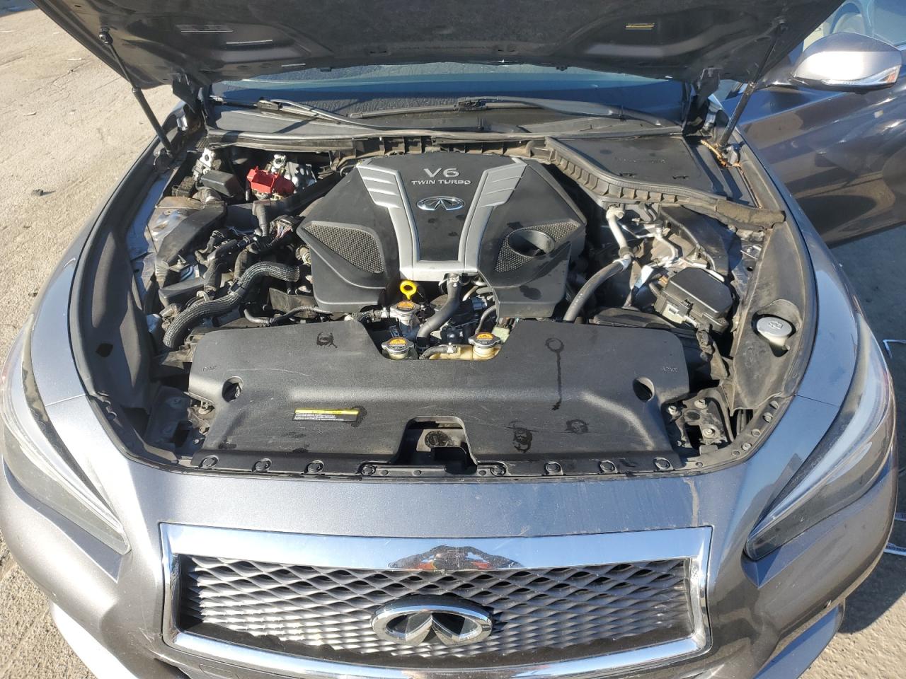 2017 Infiniti Q50 VIN JN1EV7AR0HM832720 Copart auction photo, vandalism damage thumbnail 11