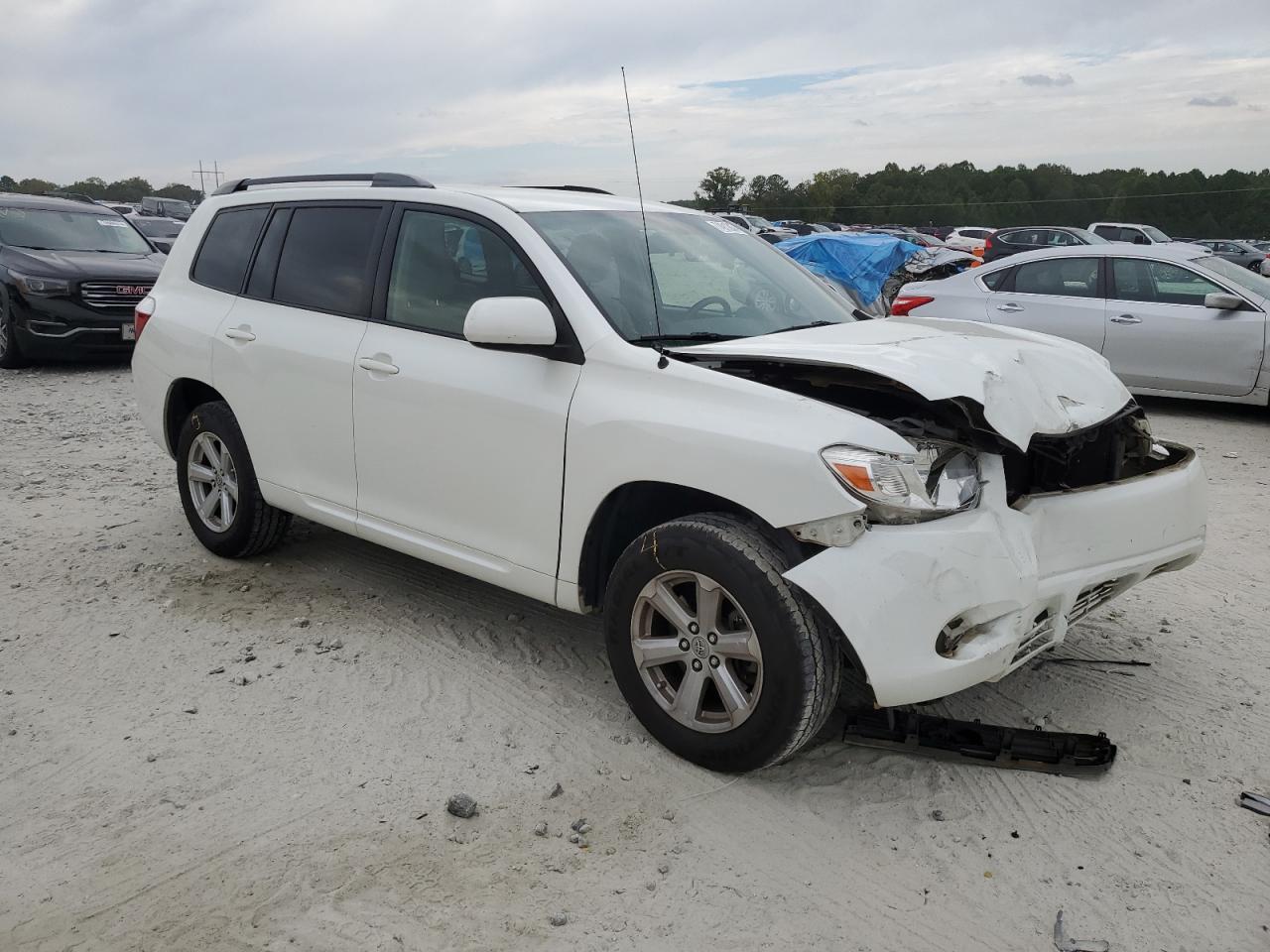 2010 Toyota Highlander VIN JTEZA3EH2A2011698 Copart auction photo, front end damage thumbnail 4
