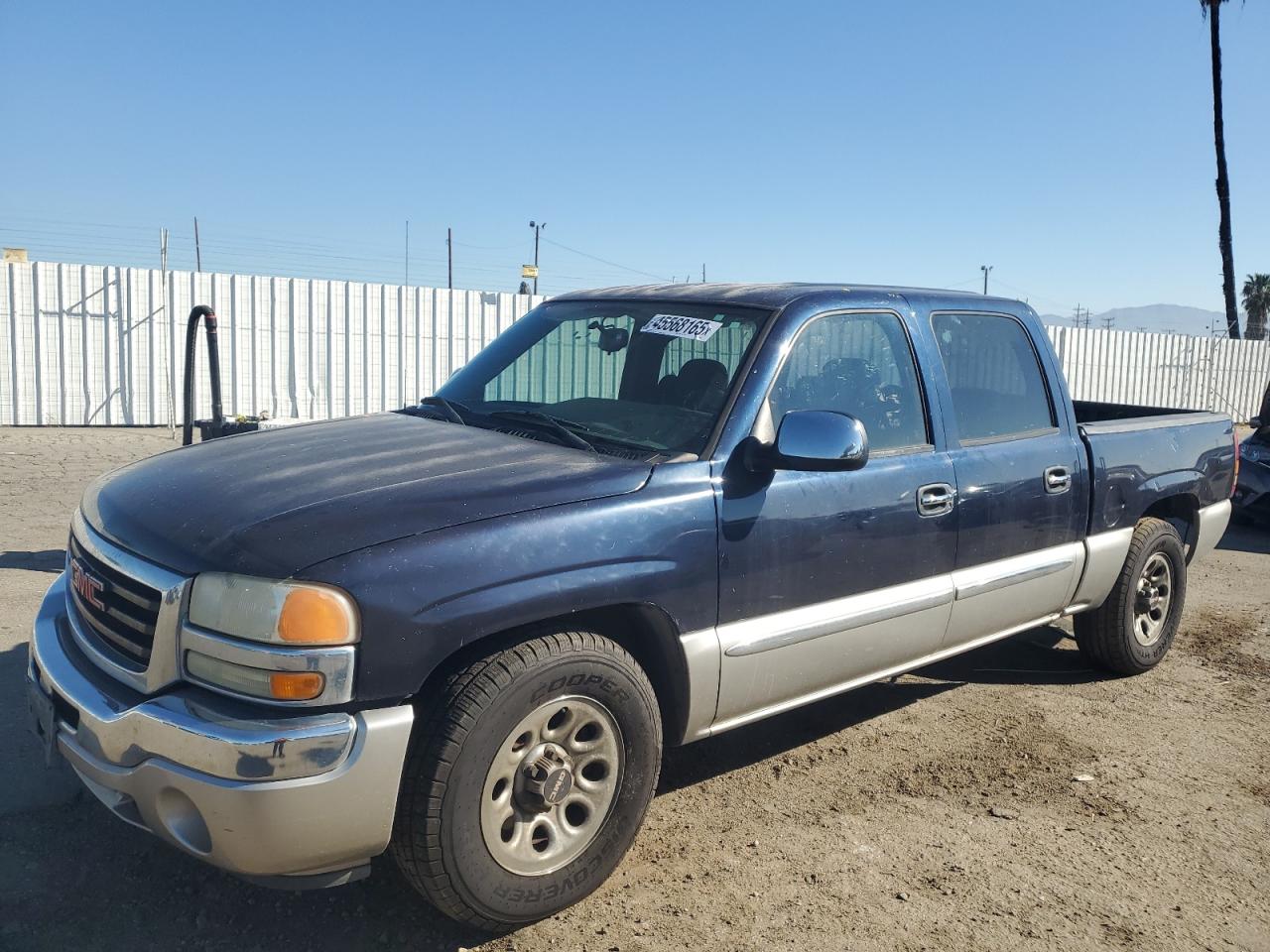 2006 GMC Sierra VIN 2GTEC13V061271650