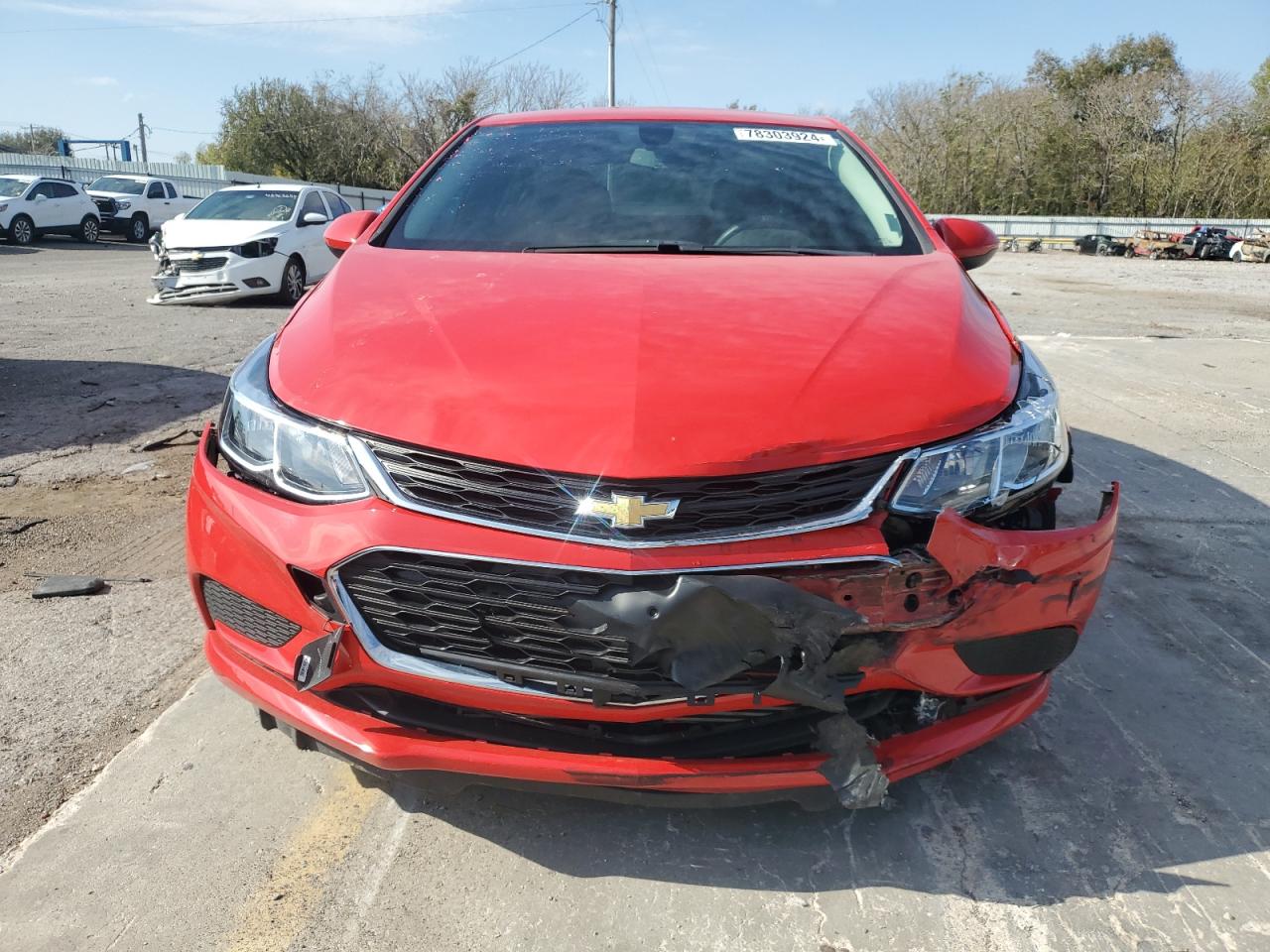 2017 Chevrolet Cruze VIN 1G1BC5SM2H7279783 Copart auction photo, front end damage thumbnail 5