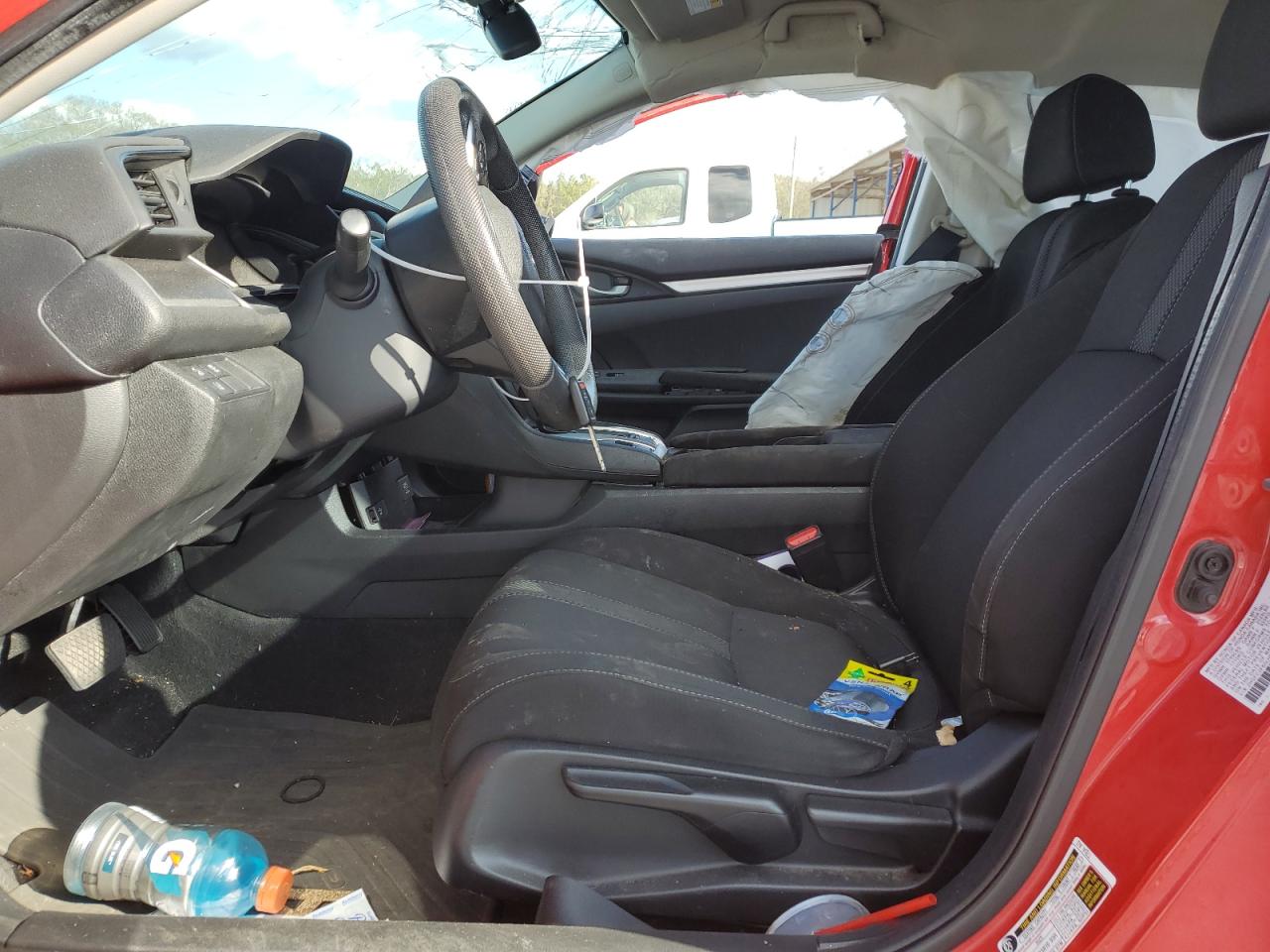 2020 Honda Civic VIN 2HGFC2F60LH574799 Copart auction photo, all over damage thumbnail 7