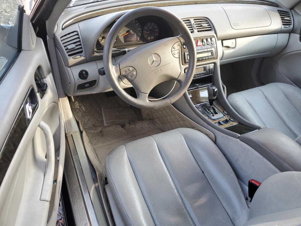2003 Mercedes-Benz CLK-klasse VIN WDBLK70G53T133626 Copart auction photo, front end damage thumbnail 8