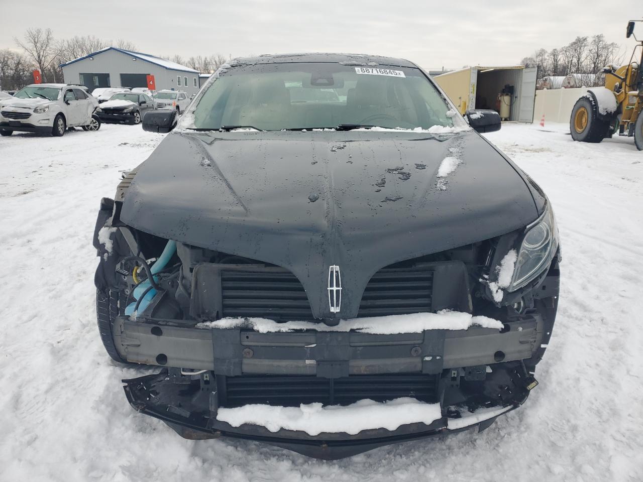 2013 Lincoln MKS VIN 1LNHL9DK9DG604343 Copart auction photo, front end / rear end damage thumbnail 5