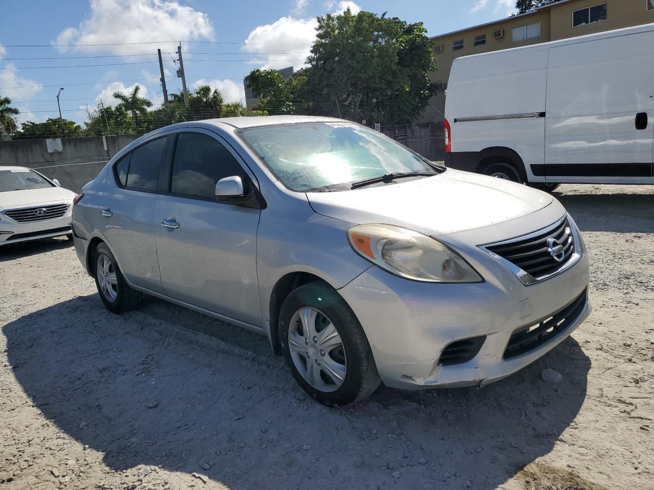 2012 Nissan Versa VIN 3N1CN7AP5CL856388 Copart auction photo, rear end / minor dent/scratches damage thumbnail 4