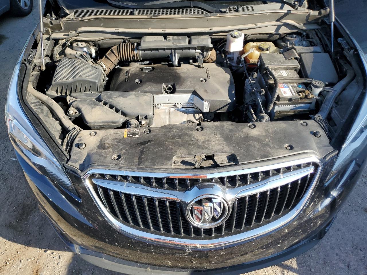 2020 Buick Envision VIN LRBFXCSA1LD141281 Copart auction photo, side damage thumbnail 12