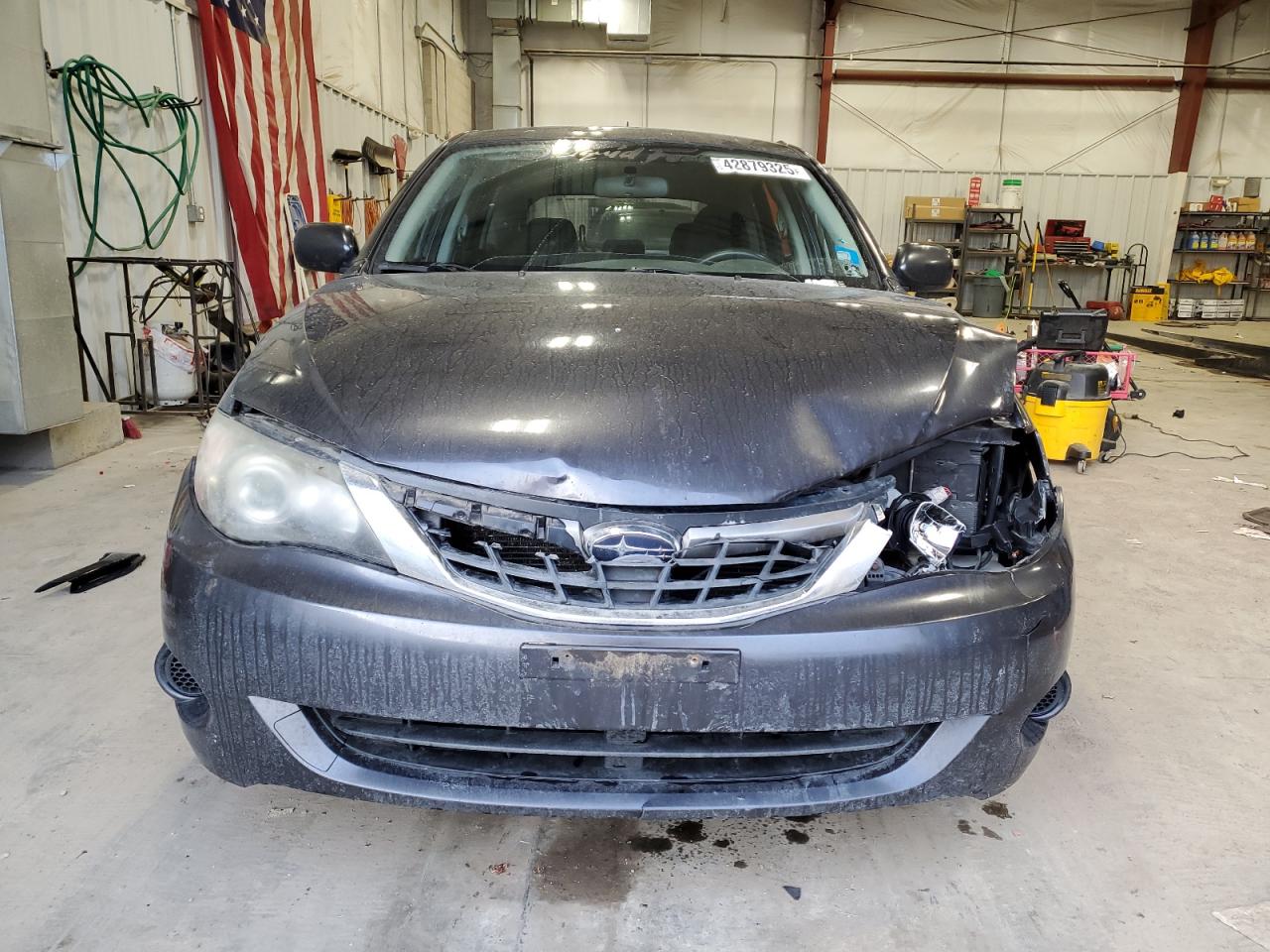 2009 Subaru Impreza VIN JF1GH61659G802597 Copart auction photo, front end damage thumbnail 5