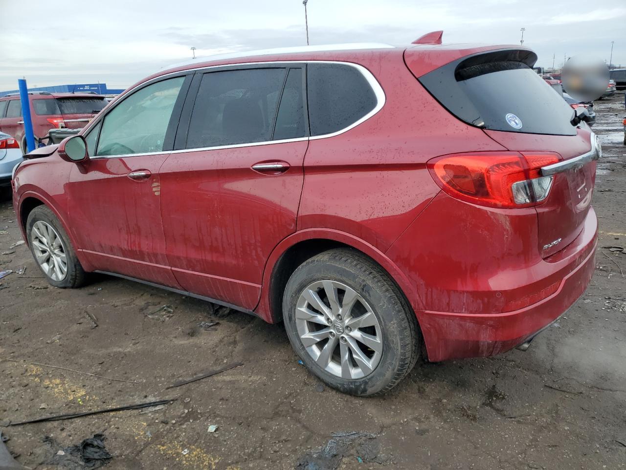 2018 Buick Envision VIN LRBFX1SA3JD006952 Copart auction photo, front end damage thumbnail 2