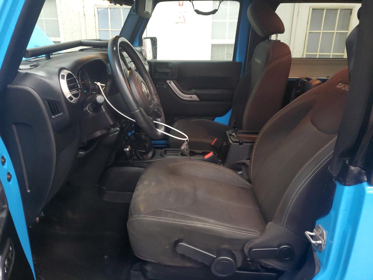 2017 Jeep Wrangler VIN 1C4AJWBG4HL683619 Copart auction photo, front end / minor dent/scratches damage thumbnail 7