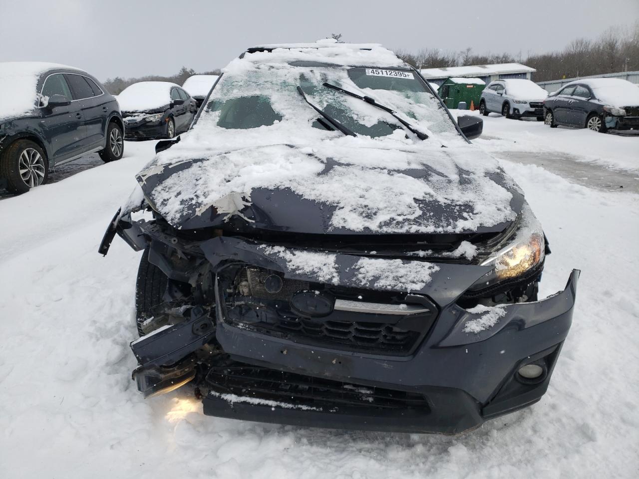 2018 Subaru XV VIN JF2GTABC3JH217260 Copart auction photo, front end / undercarriage damage thumbnail 5