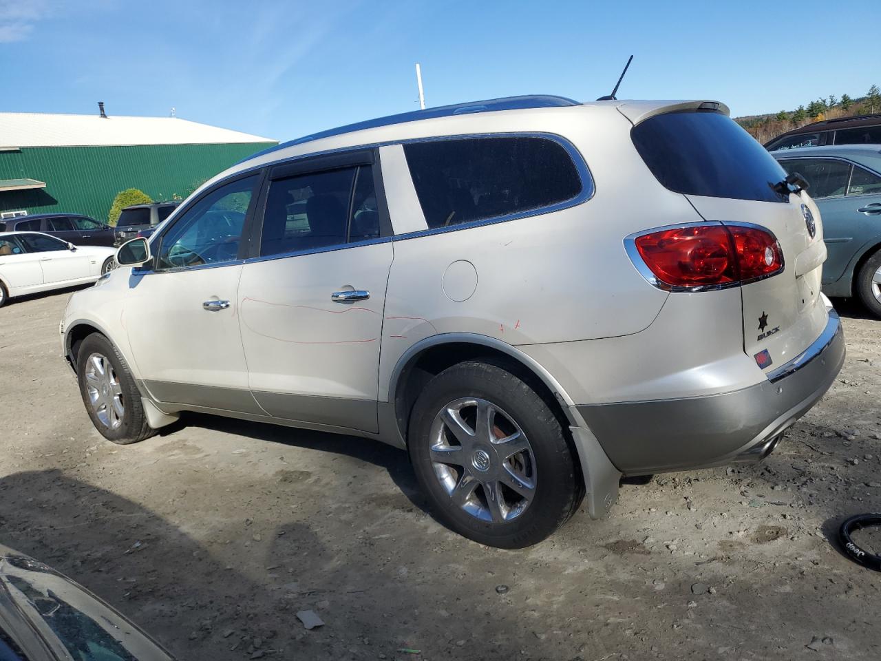 2008 Buick Enclave VIN 5GAEV23748J296594 Copart auction photo, front end / minor dent/scratches damage thumbnail 2