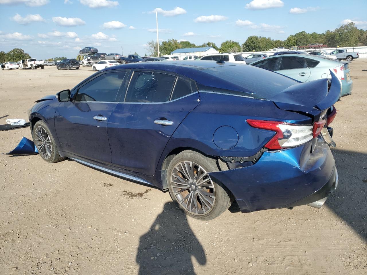 2017 Nissan Maxima VIN 1N4AA6AP7HC404798 Copart auction photo, rear end / front end damage thumbnail 2