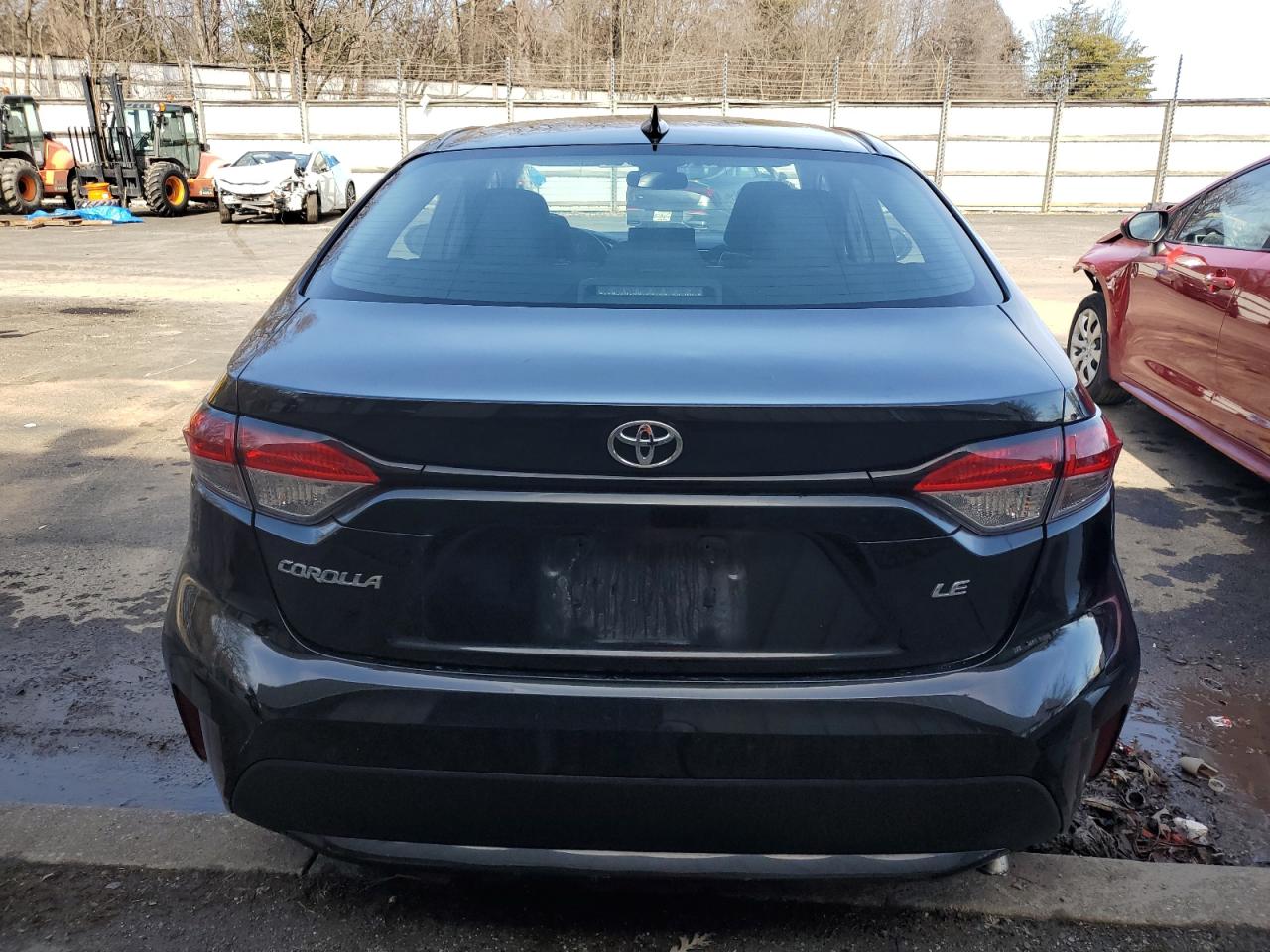 2022 Toyota Corolla VIN 5YFEPMAE9NP279805 Copart auction photo, undercarriage damage thumbnail 6