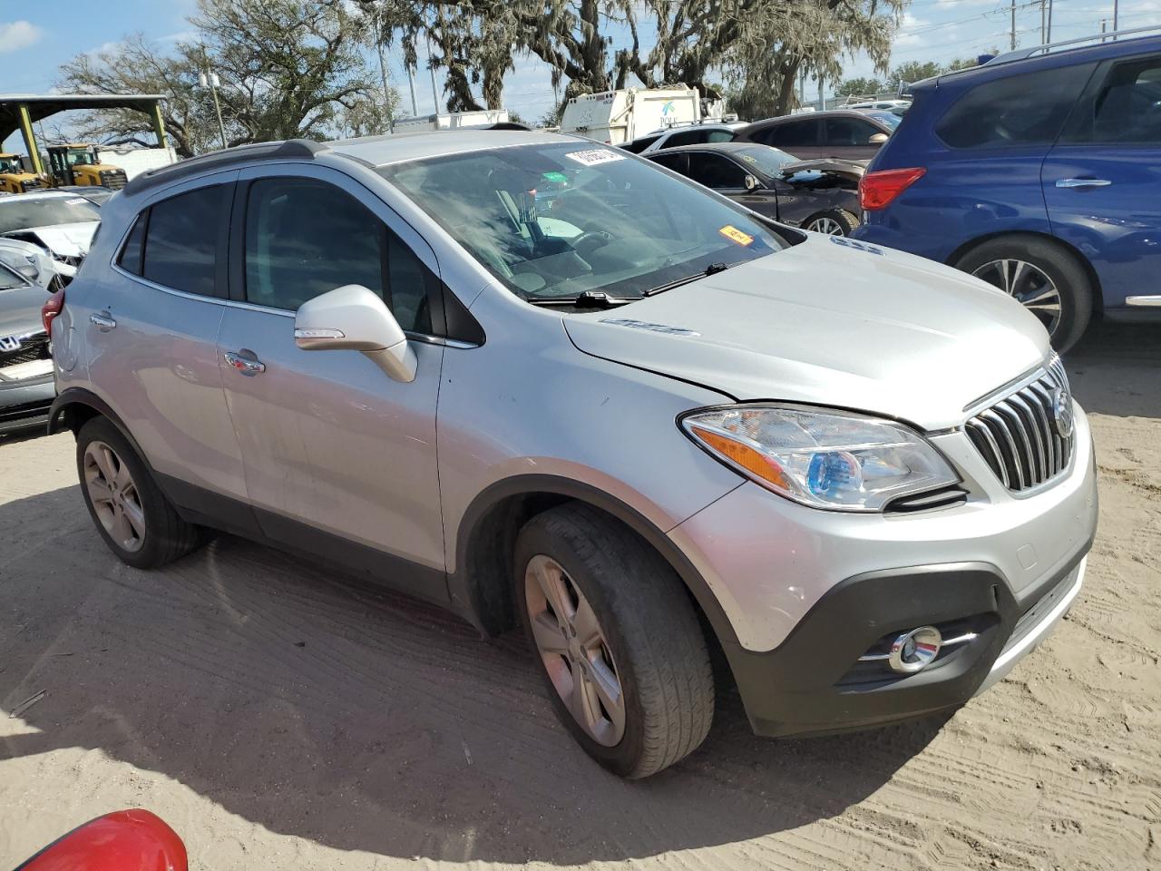 2015 Buick Encore VIN KL4CJFSB5FB050377 Copart auction photo, rear end / minor dent/scratches damage thumbnail 4