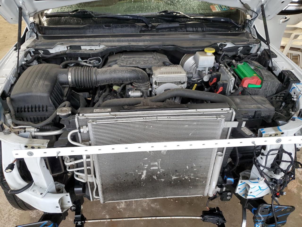 2019 RAM 1500 VIN 1C6SRFST4KN918226 Copart auction photo, front end damage thumbnail 11