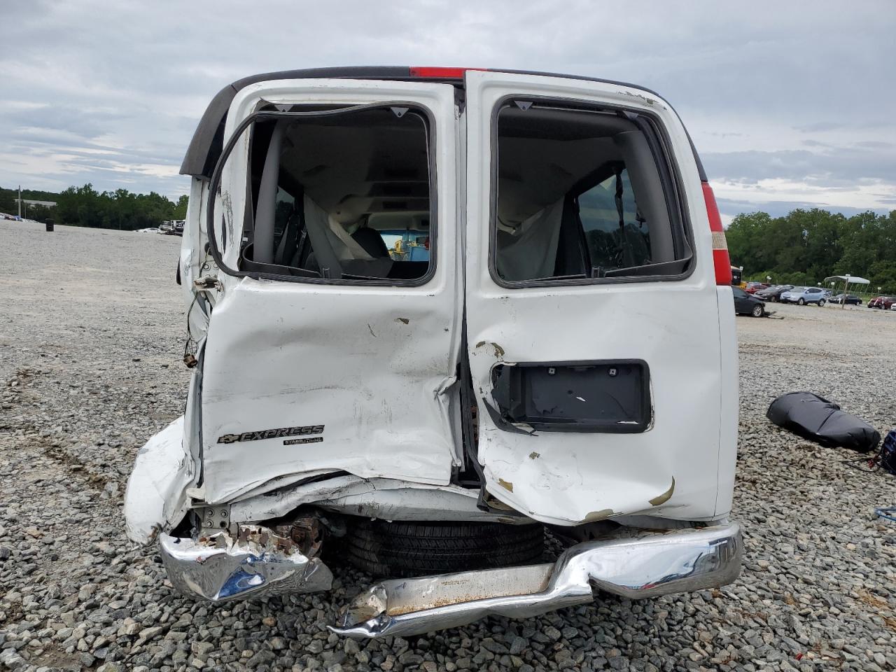 2012 Chevrolet Express VIN 1GAZG1FG5C1183156 Copart auction photo, all over damage thumbnail 6