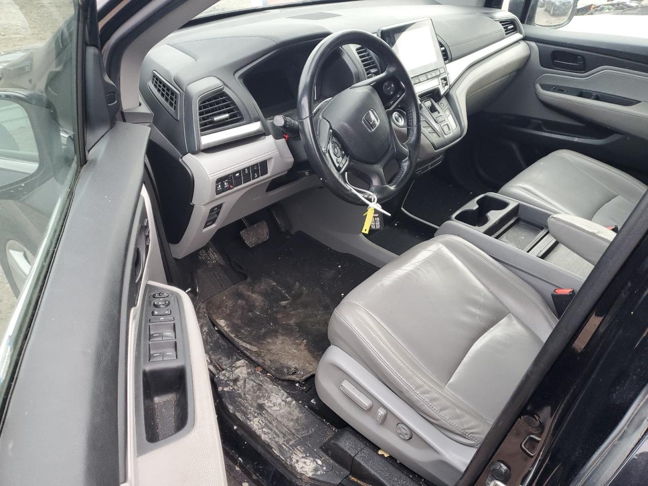 2019 Honda Odyssey VIN 5FNRL6H73KB095225 Copart auction photo, front end damage thumbnail 8