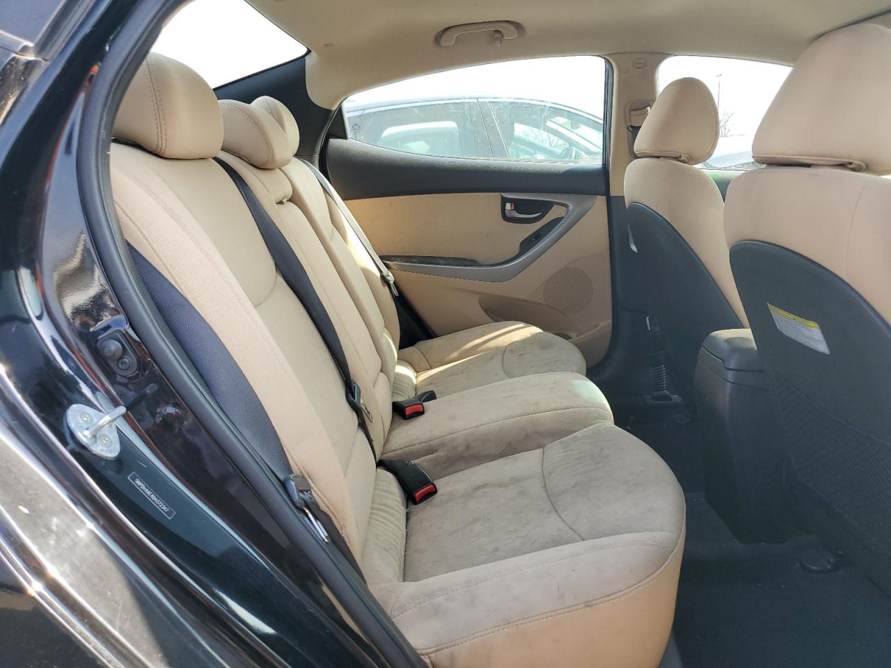 2013 Hyundai Elantra VIN 5NPDH4AE4DH372347 Copart auction photo, rear end damage thumbnail 10