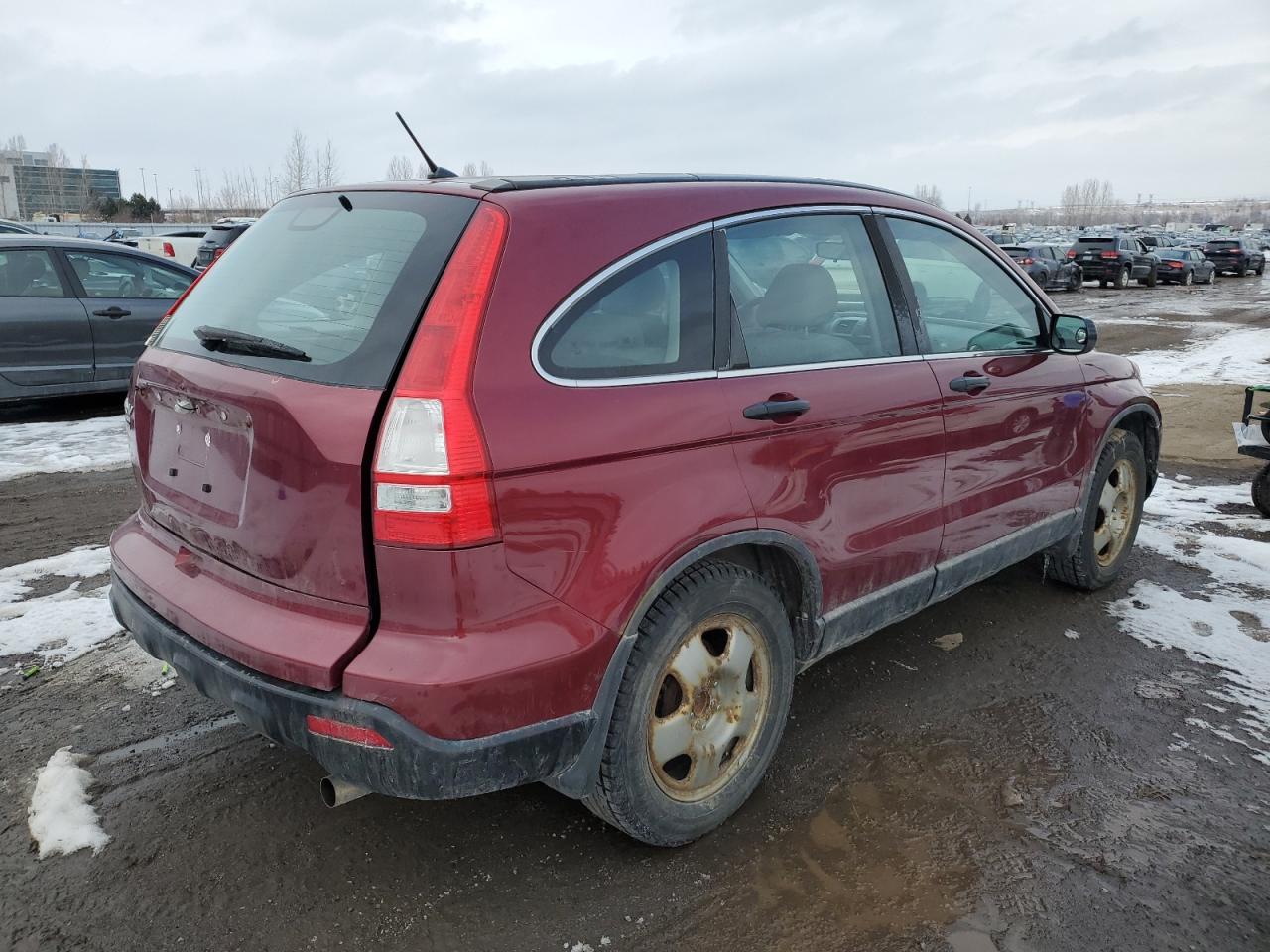 2008 Honda CR-V VIN 5J6RE38368L800797 Copart auction photo, rear end damage thumbnail 3