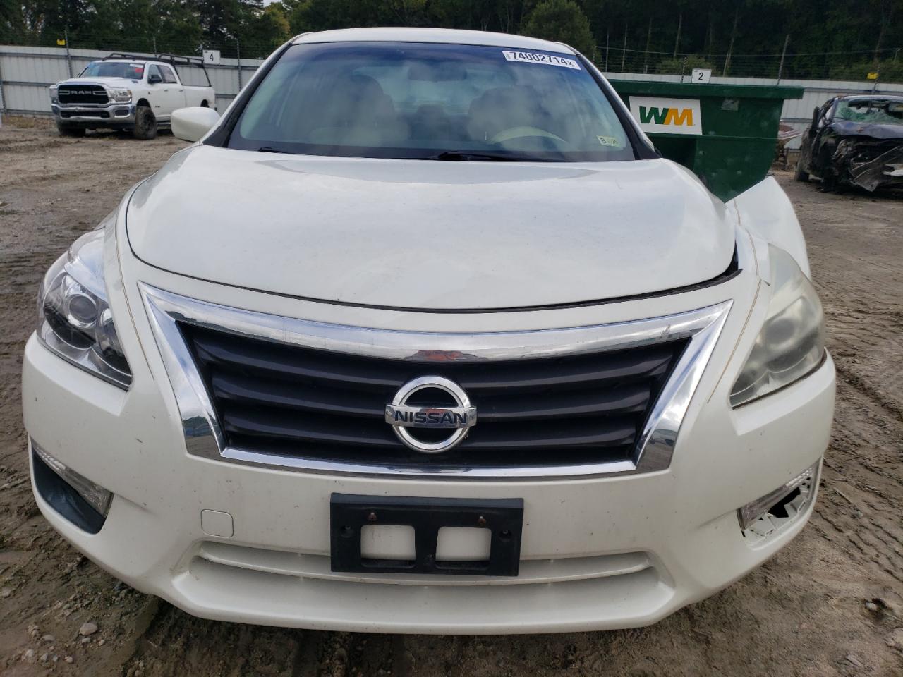 2013 Nissan Altima VIN 1N4AL3AP3DN424280 Copart auction photo, front end / side damage thumbnail 5