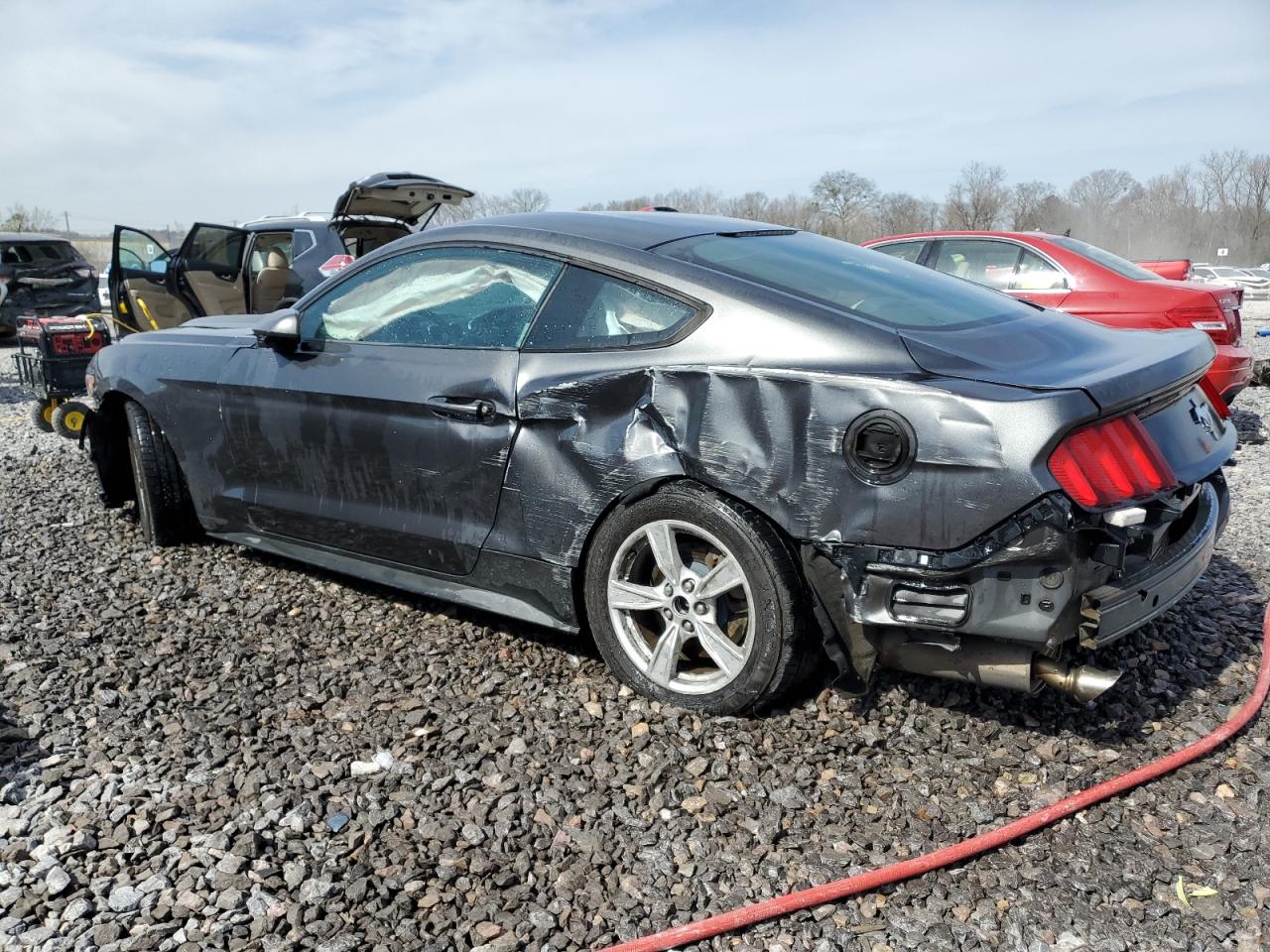 2017 Ford Mustang VIN 1FA6P8AM5H5311952 Copart auction photo, all over damage thumbnail 2