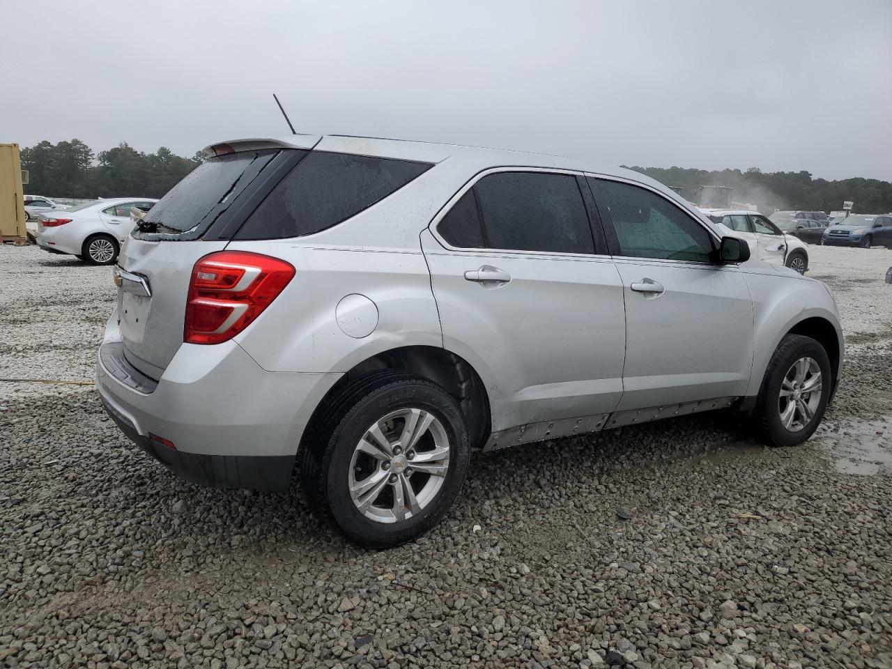 2017 Chevrolet Equinox VIN 2GNALBEK6H1510863 Copart auction photo, rear end / side damage thumbnail 3