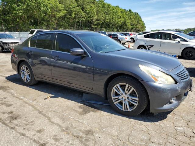 2011 Infiniti G VIN JN1CV6ARXBM351057 Copart auction photo, front end damage thumbnail 4