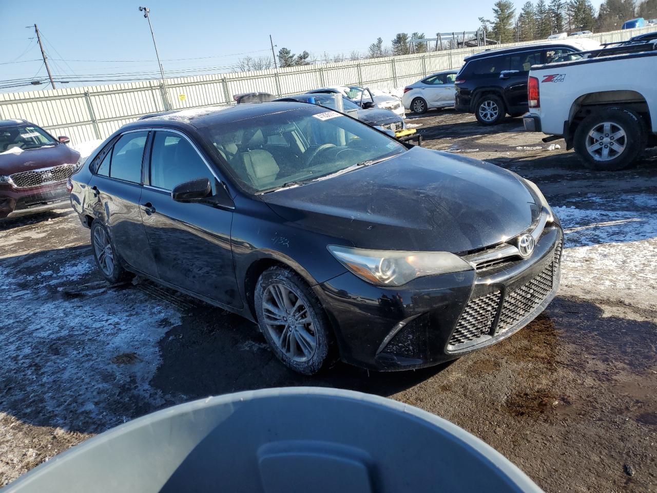 2015 Toyota Camry VIN 4T1BF1FK8FU075662 Copart auction photo, side damage thumbnail 4