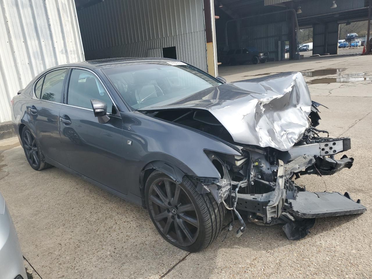 2015 Lexus GS VIN JTHBE1BLXFA014111 Copart auction photo, front end / rear end damage thumbnail 4