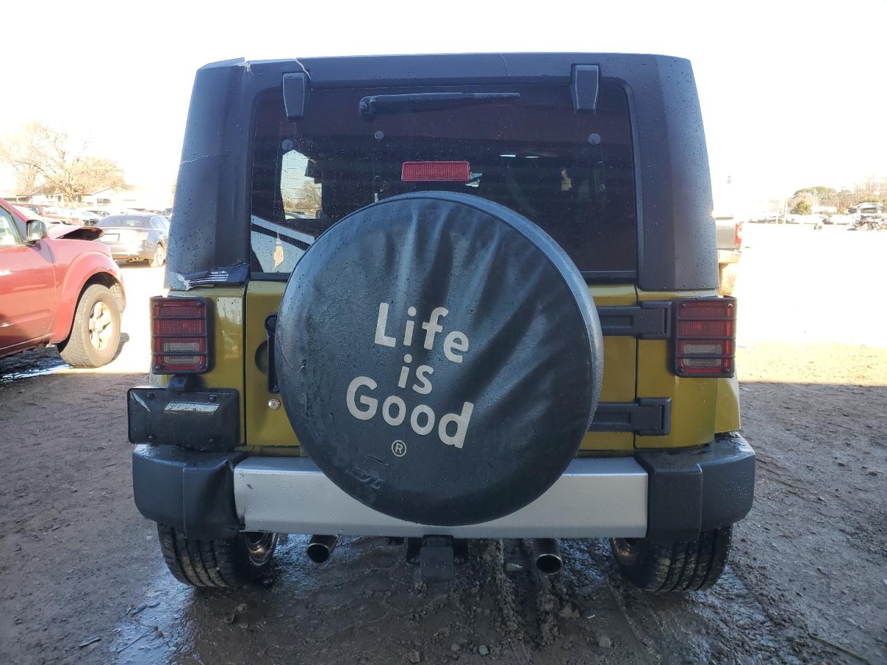 2008 Jeep Wrangler VIN 1J8GA59158L521531 Copart auction photo, all over damage thumbnail 6
