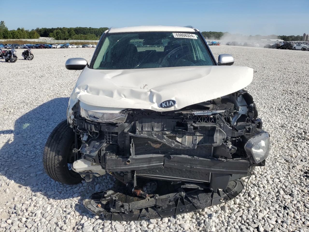 2020 KIA Soul VIN KNDJ23AU5L7091733 Copart auction photo, front end damage thumbnail 5