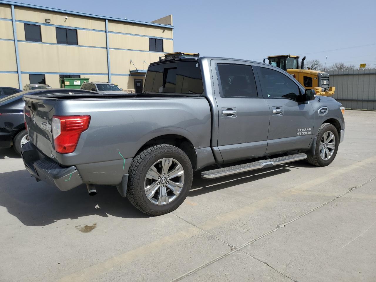 2017 Nissan Titan VIN 1N6AA1E69HN543475 Copart auction photo, rear end / hail damage thumbnail 3
