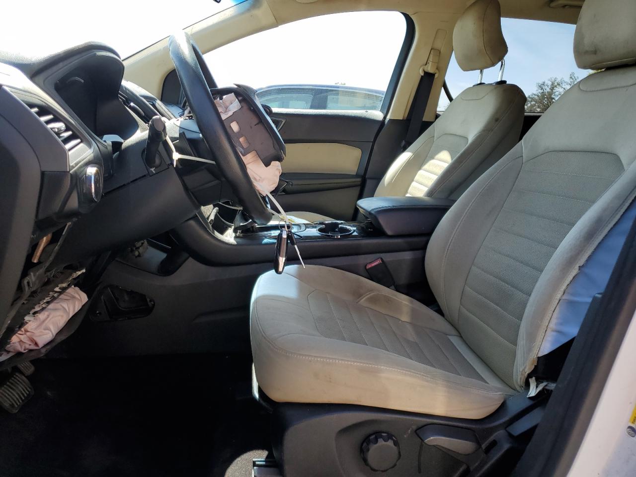 2015 Ford Edge VIN 2FMTK3G88FBC04486 Copart auction photo, front end / water/flood damage thumbnail 7