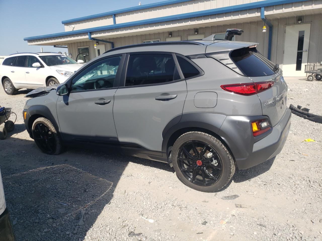 2021 Hyundai Kona VIN KM8K6CA53MU687603 Copart auction photo, front end / undercarriage damage thumbnail 2
