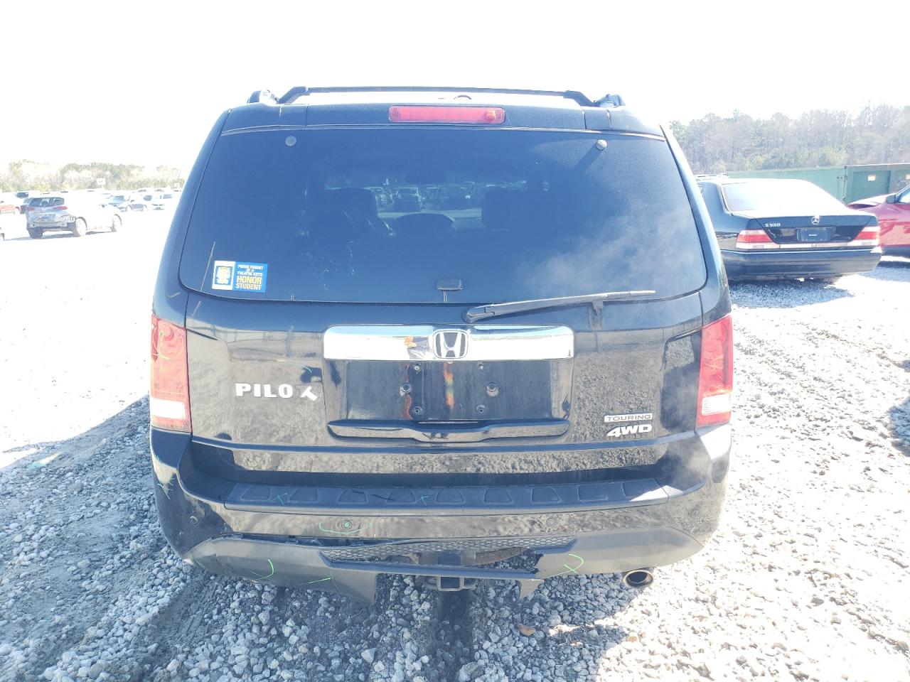 2013 Honda Pilot VIN 5FNYF4H94DB042027 Copart auction photo, front end / minor dent/scratches damage thumbnail 6