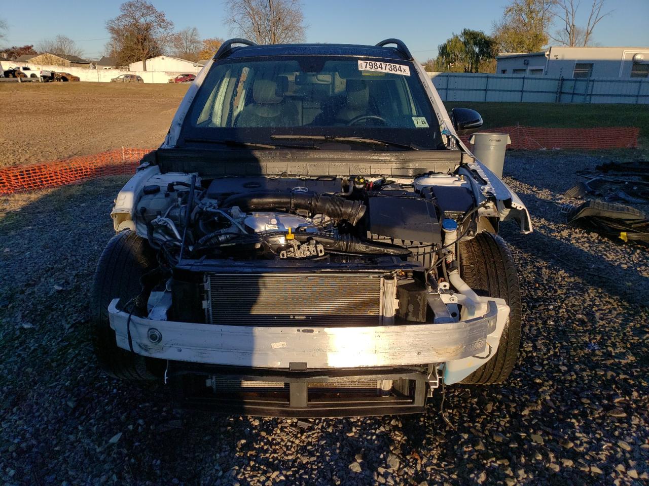 2023 Mercedes-Benz GLB VIN W1N4M4HB9PW318525 Copart auction photo, front end / side damage thumbnail 5