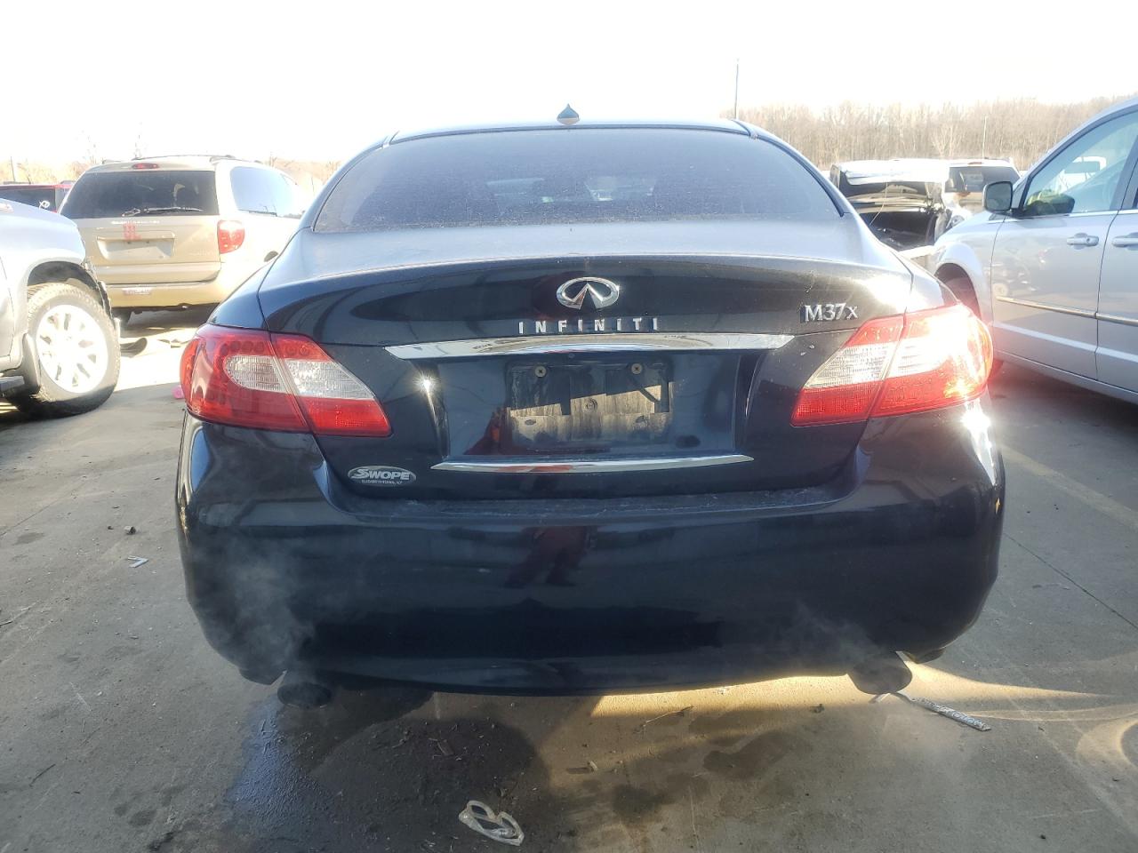 2011 Infiniti M VIN JN1BY1AR5BM372873 Copart auction photo, front end damage thumbnail 6