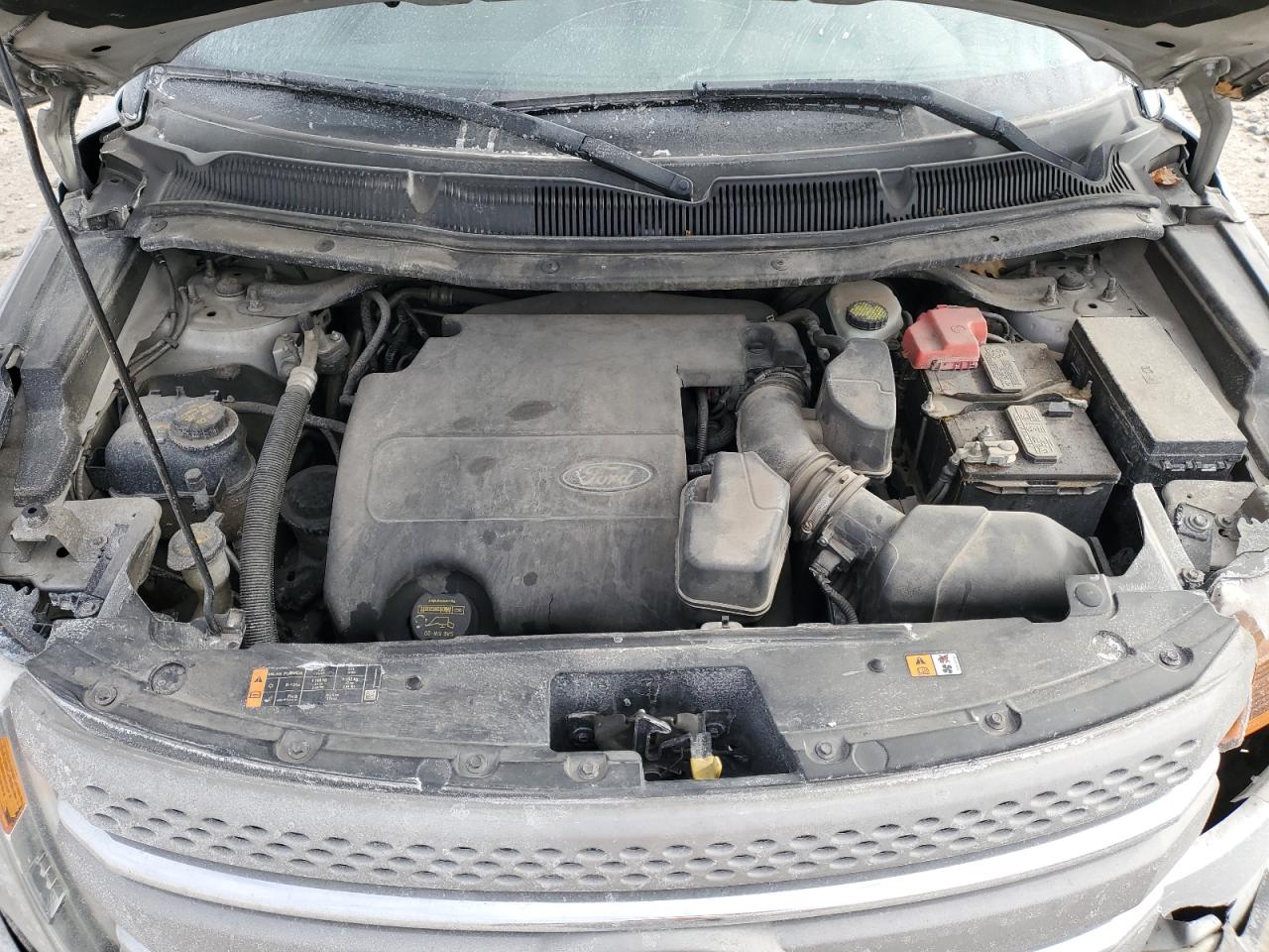 2013 Ford Explorer VIN 1FM5K8B86DGB15860 Copart auction photo, front end damage thumbnail 12