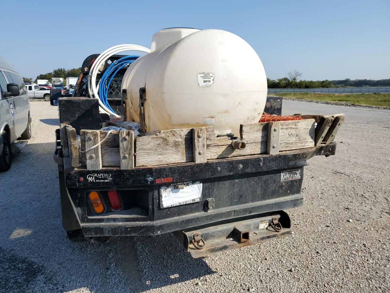 2011 Ford F350 VIN 1FD8W3G60BEC17417 Copart auction photo, all over damage thumbnail 6