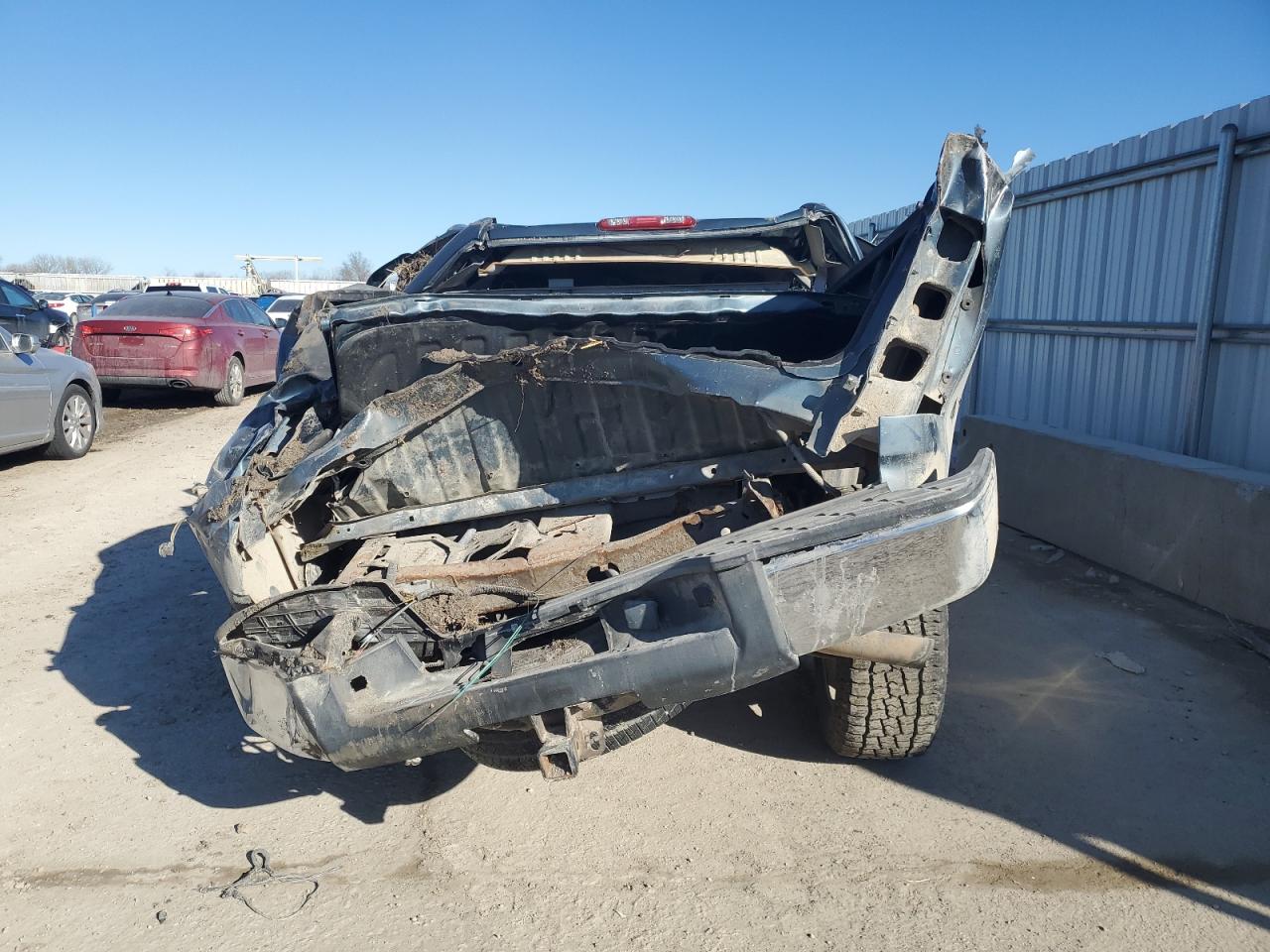 2009 Chevrolet Silverado VIN 1GCEC29J79Z295935 Copart auction photo, rollover / top/roof damage thumbnail 6