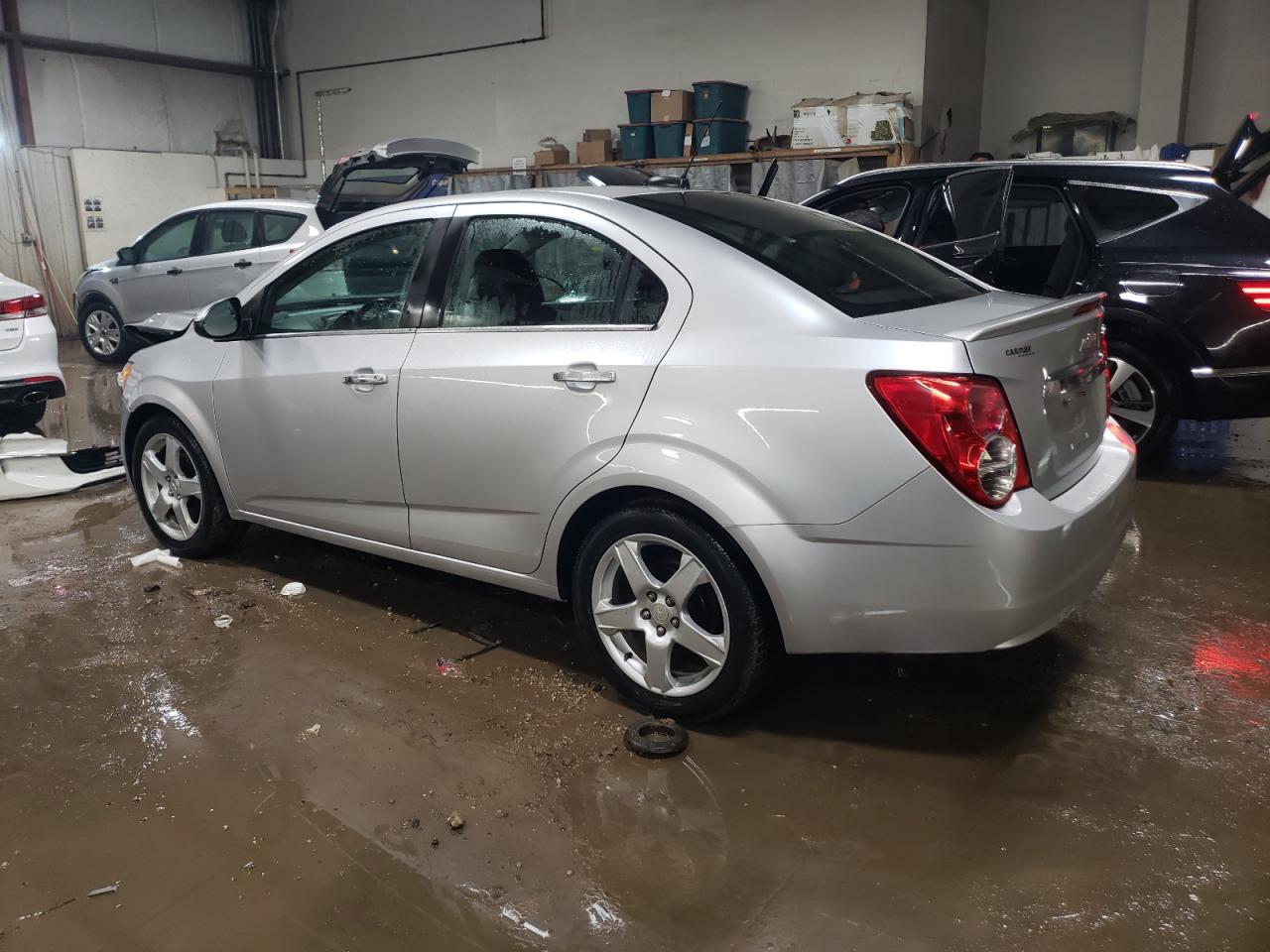 2015 Chevrolet Sonic VIN 1G1JE5SB7F4116579 Copart auction photo, front end / minor dent/scratches damage thumbnail 2