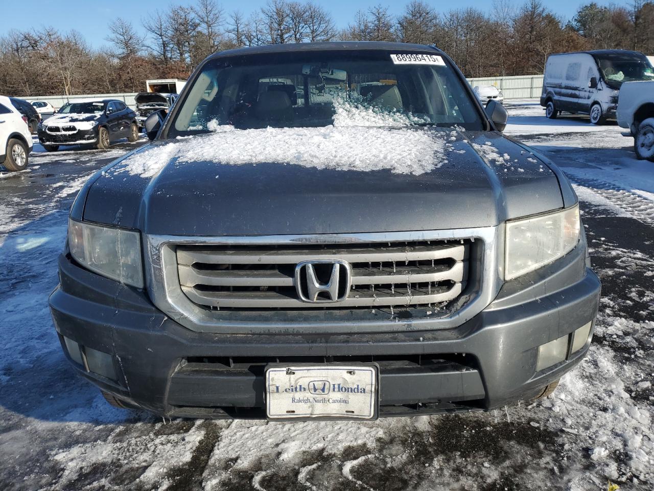 2012 Honda Ridgeline VIN 5FPYK1F52CB456665 Copart auction photo, rear end / front end damage thumbnail 5