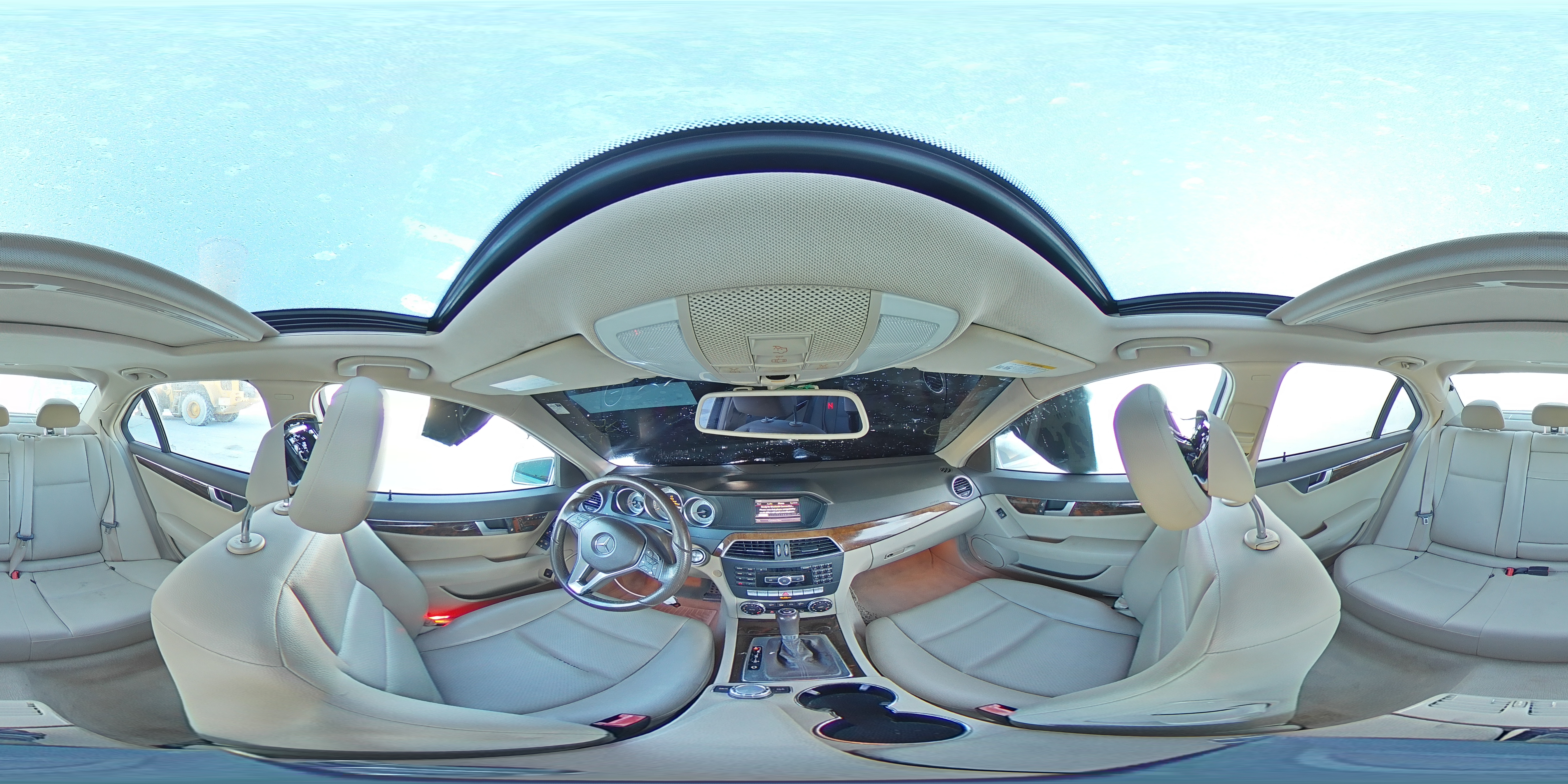 2013 Mercedes-Benz C-klasse VIN WDDGF4HB9DR244084 Copart auction photo, front end / rear end damage thumbnail 12