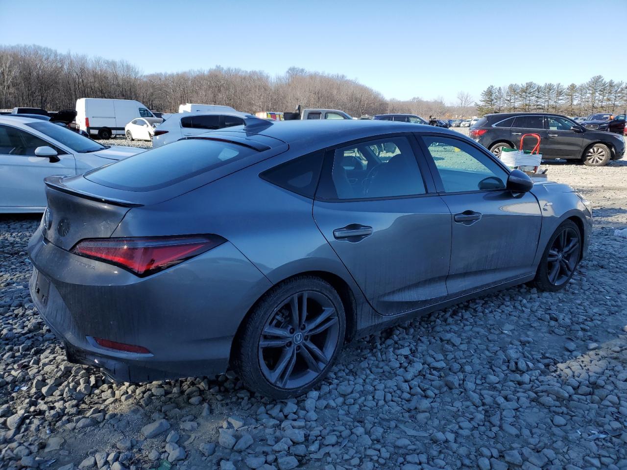 2024 Acura Integra VIN 19UDE4H3XRA021200 Copart auction photo, front end damage thumbnail 3