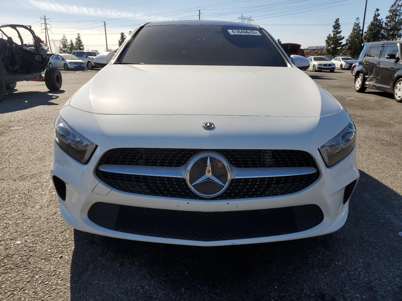 2019 Mercedes-Benz A-klasse VIN WDD3G4EB7KW033822 Copart auction photo, side damage thumbnail 5