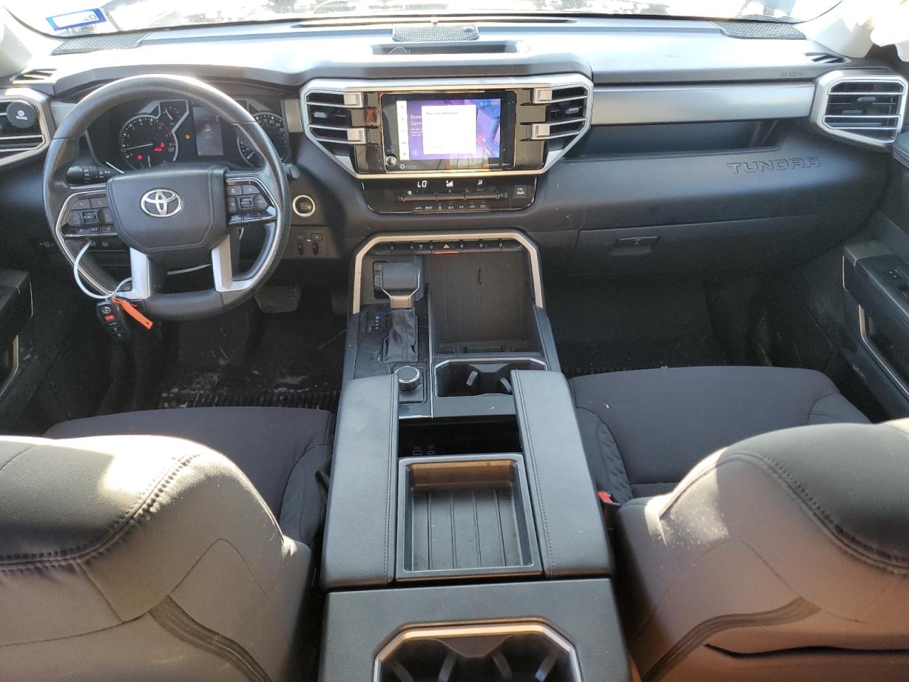 2022 Toyota Tundra VIN 5TFLA5AA5NX005434 Copart auction photo, side / front end damage thumbnail 8
